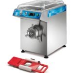 HACHOIR A VIANDE RÉFRIGÉRÉE EN ACIER INOX C-R32 MODEL LA MINERVA ITALIE