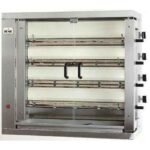 RÔTISSOIRE VERTICALE GAZ 4 BROCHES 24 POULETS MCM - ESPAGNE