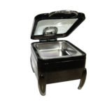 Chaffing Dish Carré Noir