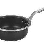 CASSEROLE A SAUCE EN ALU NOIR 22CM