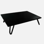 PLATEAU DE PRÉSENTATION 34*24 AVEC SUPPORT EN METAL H 8CM