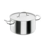 FAITOUT EN INOX AVEC COUVERCLE 50