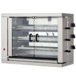 RÔTISSOIRE VERTICALE GAZ 3 BROCHES 18 POULETS MCM - ESPAGNE
