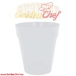 POT A PLANTE ROND EN PLASTIQUE CAPRI