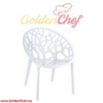 CHAISE EN POLYETHYLENE CRYSTAL