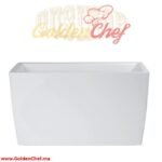 POT A PLANTE RECTANGULAIRE EN PLASTIQUE MARBELLA Dim : 76 x 31 x 45 cm