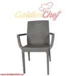 CHAISE EN PVC AVEC ACCOUDOIRS MIAMI-A