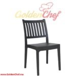 CHAISE EN PVC SANS ACCOUDOIRS MINERVA