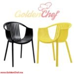 CHAISE EN PVC AVEC ACCOUDOIRS TATAMI