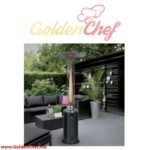 PARASOL CHAUFFANT A GAZ TOTEM Dim : 81 x 52 x 58 cm