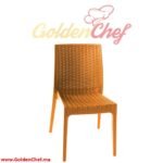 CHAISE EN PLASTIQUE VENIZIA SANS ACCOUDOIRS